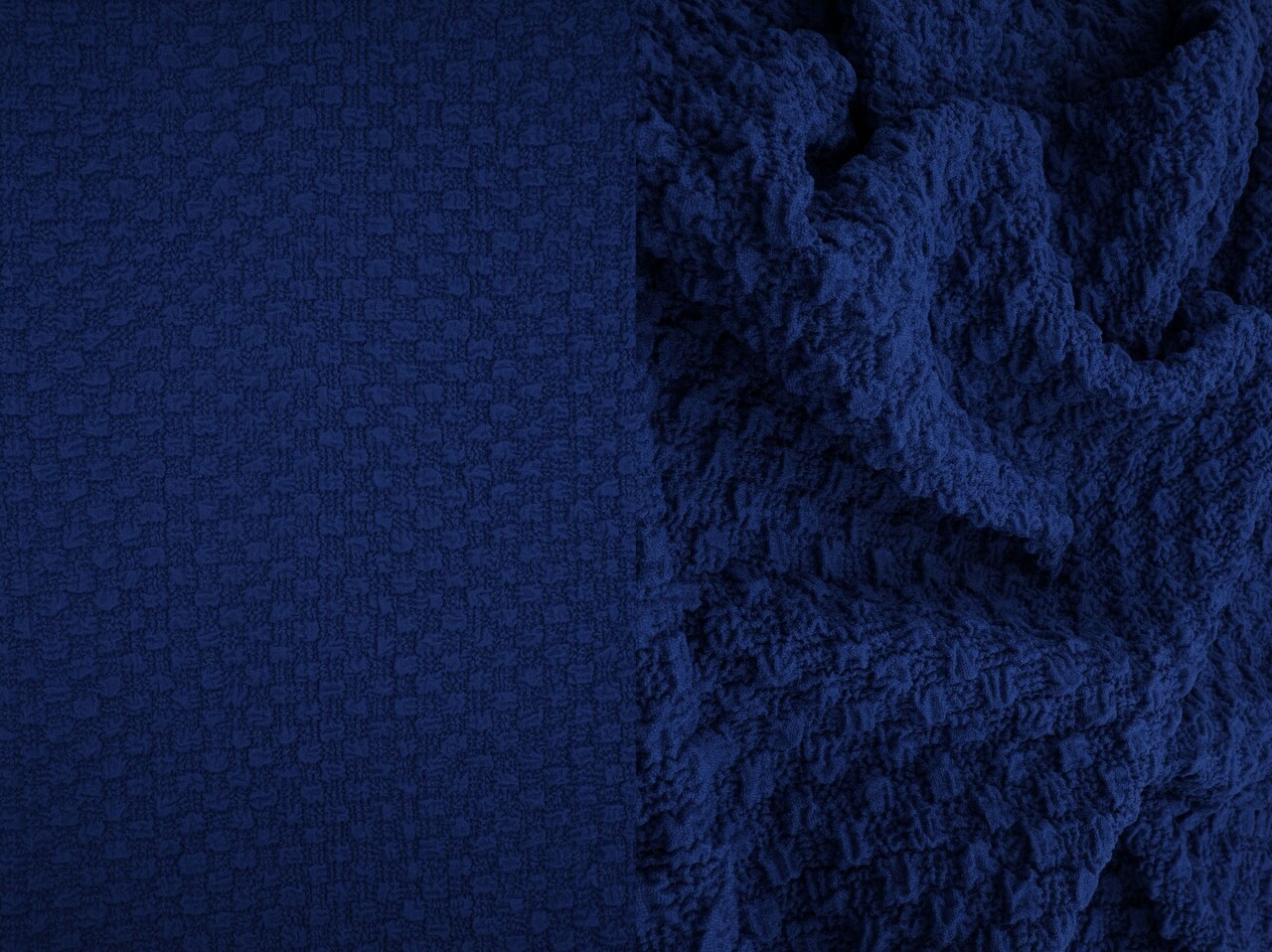 1 Yard Cauliflower Jacquard Knit Fabric 280 GSM, 59/60″ Wide Polyester Spandex Blend